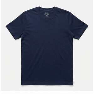 Make Market Size small navy blue tshirt 100% cotton